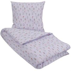 Lavendel sengetøj 140x220 cm - Blomstret sengetøj - Bæk og bølge