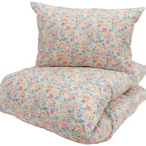 Turiform sengetøj - 100% bomulds sengesæt - 140x200 cm - Cloe Multi - Blomstret sengetøj